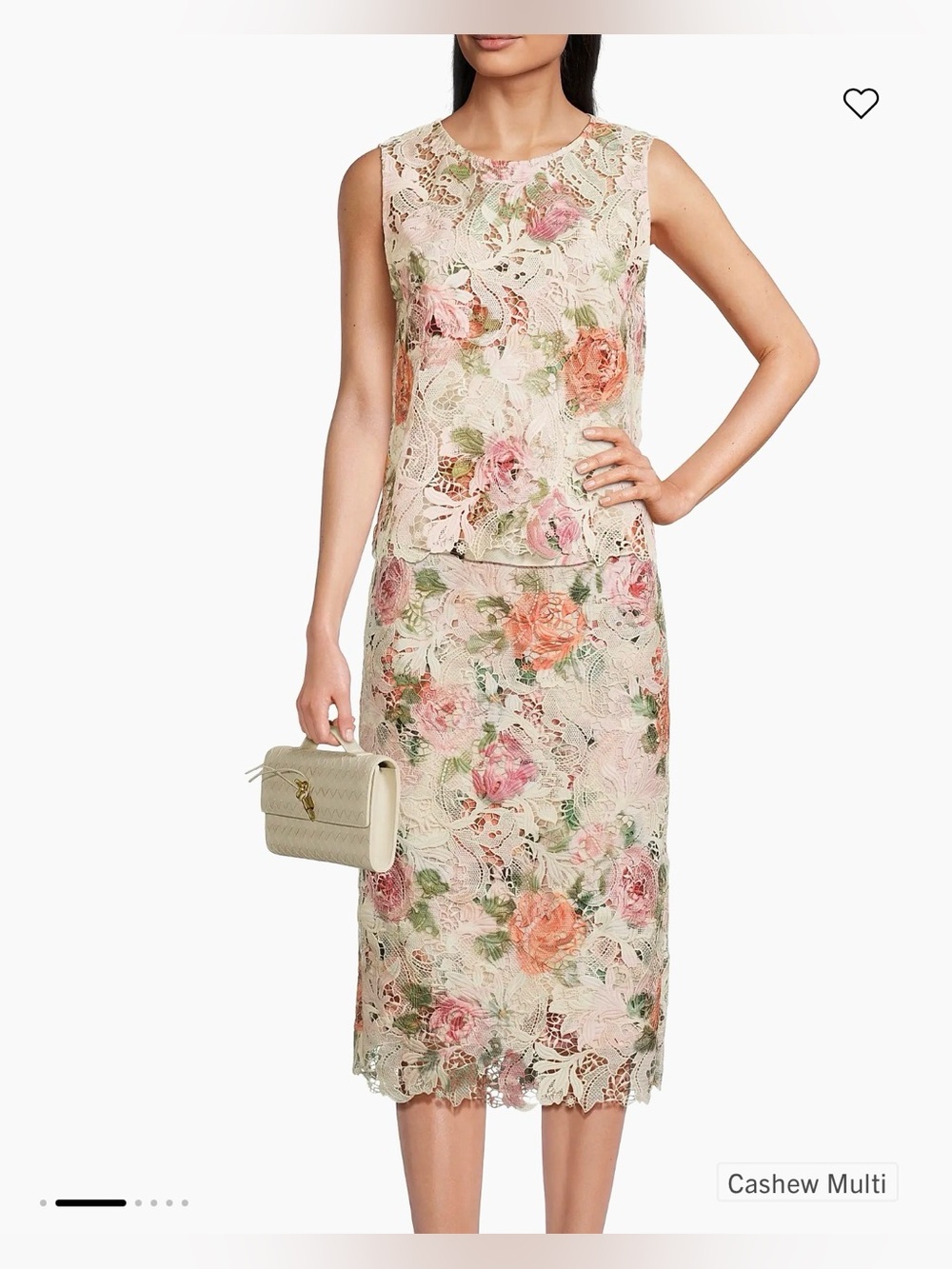 NWT $495 UNGARO Remy Lace Top Sz XL